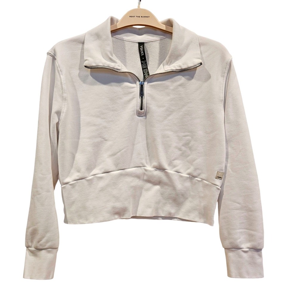 Vuori Sedona Sport Half-Zip Cropped Sweatshirt Size S